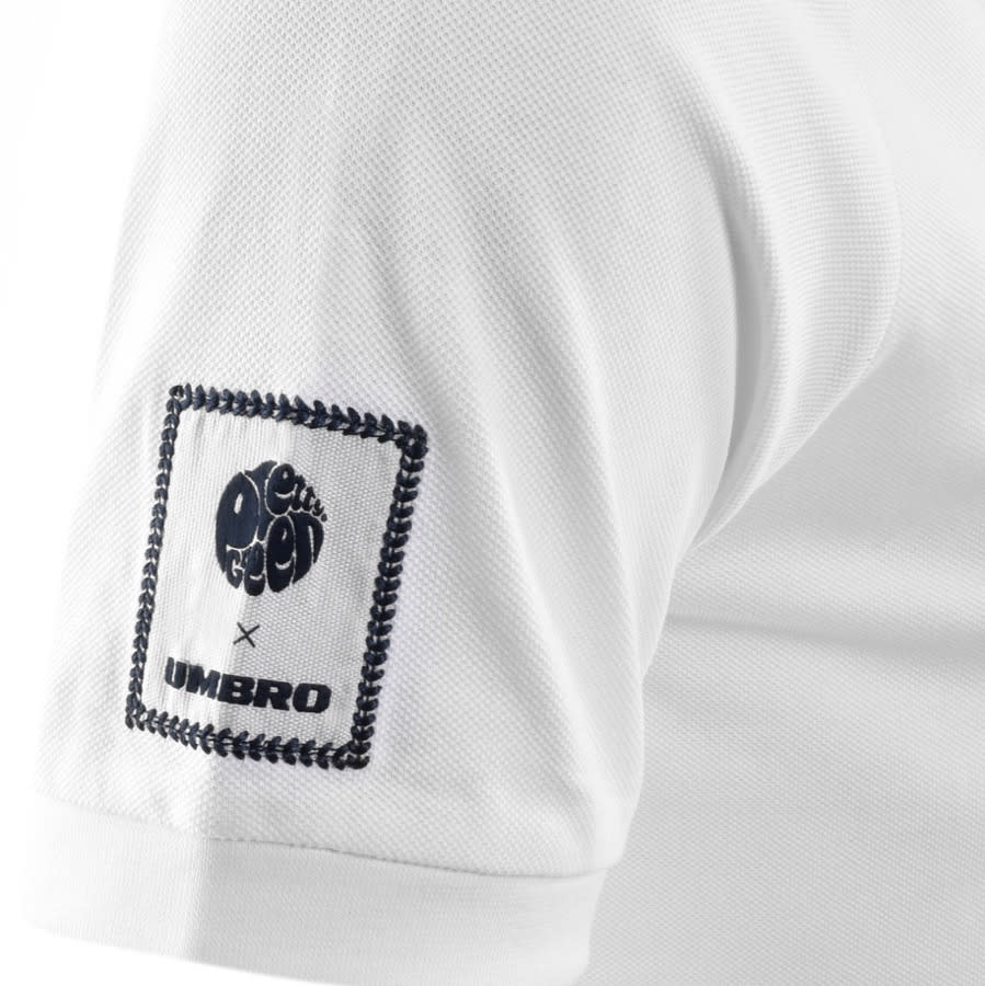 Alternative Image for ProductPretty Green X Umbro Pique Polo T Shirt White3